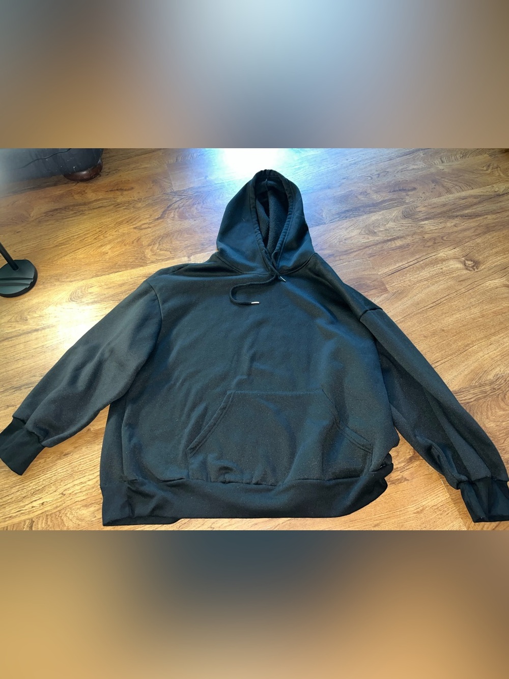 Black Hoodie SHEIN Curve Size 4X There was no way but God made a way